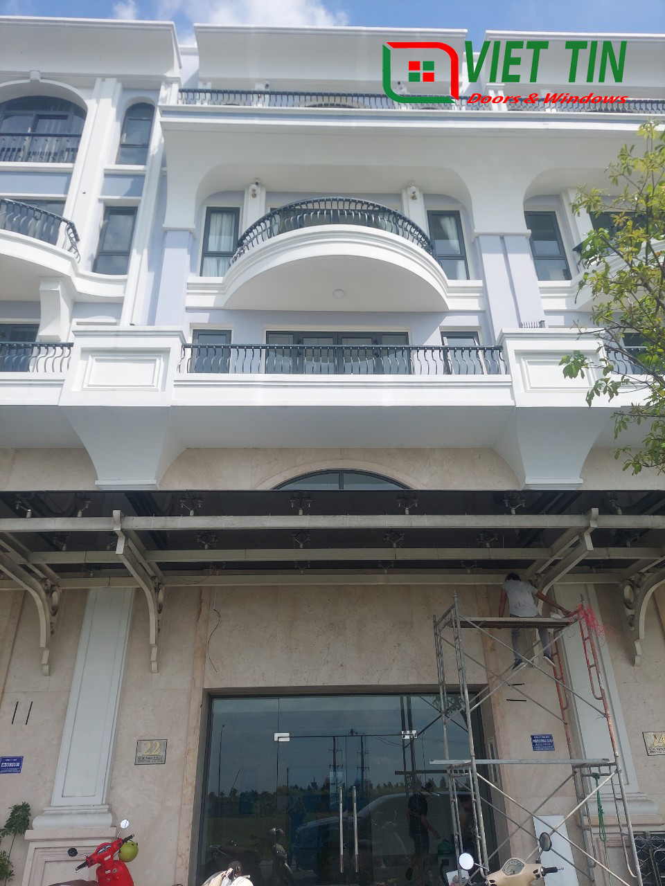 Công trình cửa nhôm xingfa tại Gò Vấp